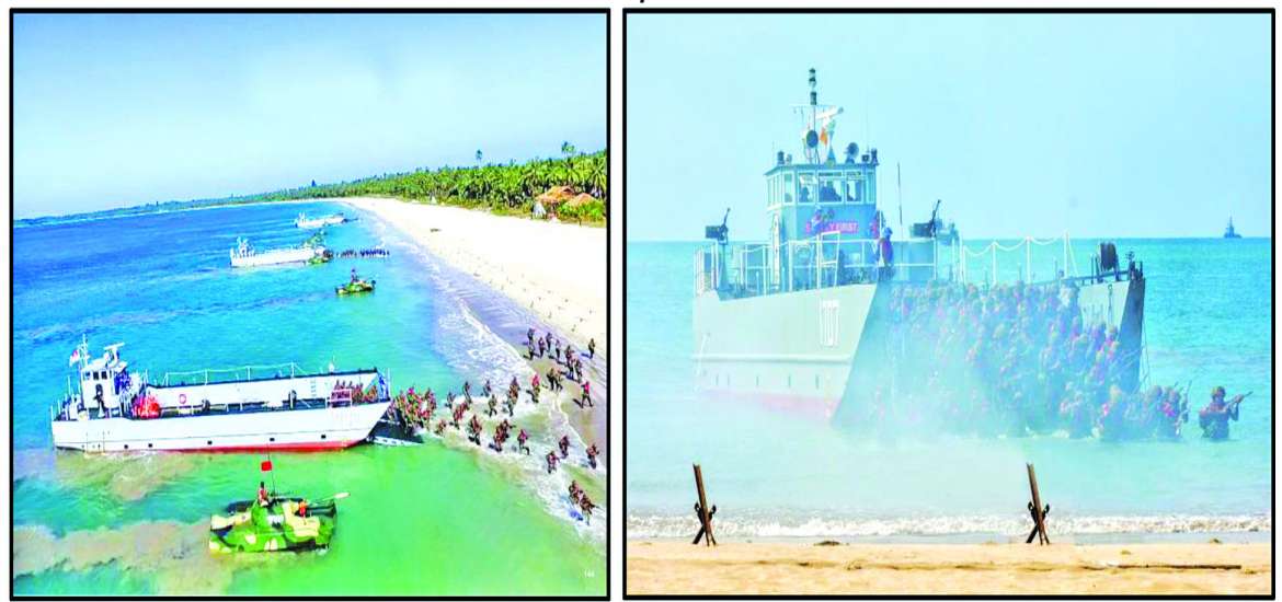 (၇၆)နှစ်မှသည် မြန်မာ့ပင်လယ် ဒို့ကာကွယ်လျက် အောင်ပွဲဆက်စေ တပ်မတော်(ရေ)