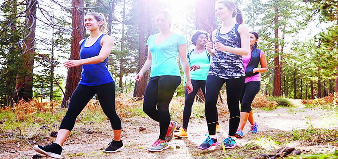 သက်ရှည်ကျန်းမာဖို့ ပုံမှန်လမ်းလျှောက်ကြပါစို့