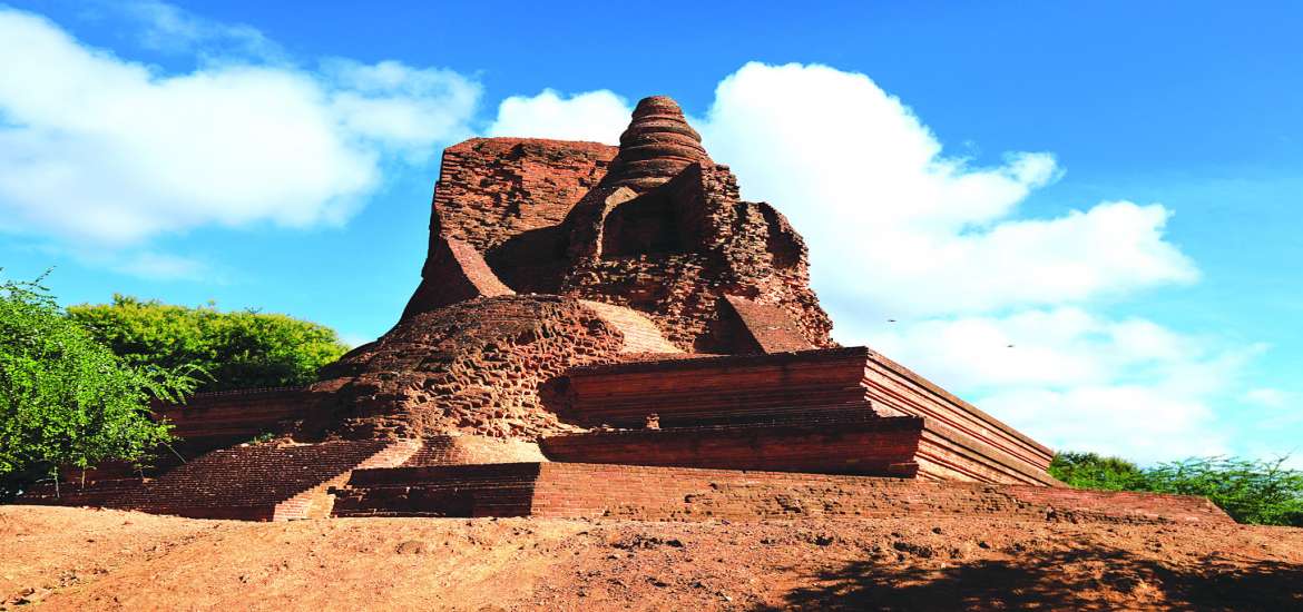 ပုဂံဒေသရှိ နှစ်ထပ်လွှမ်းစေတီနှင့် ဂူဘုရားများ